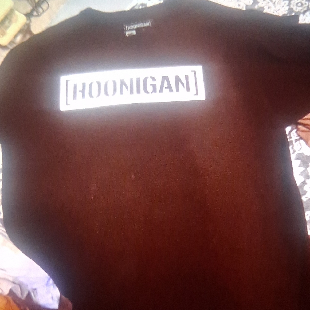 Hoonigan Black Men's Short Sleeve Tee